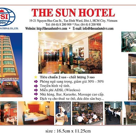 הו צ'י מין סיטי The Sun Hotel מראה חיצוני תמונה